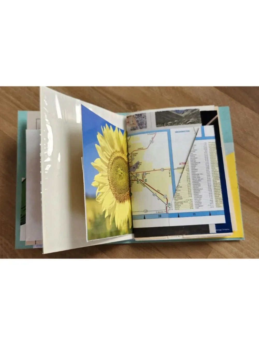 Happy Thoughts Junk Journal Handmade 60 pages